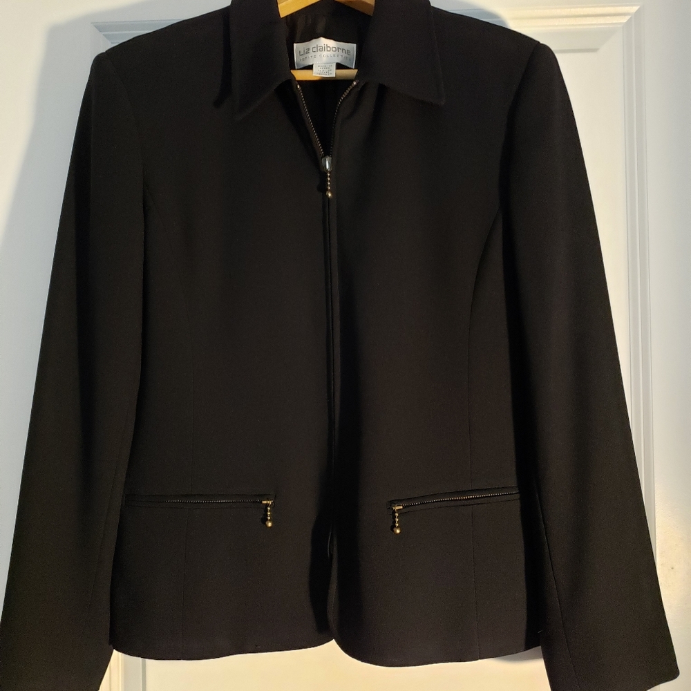 NWOT Liz Claiborne Black Jacket/Blazer